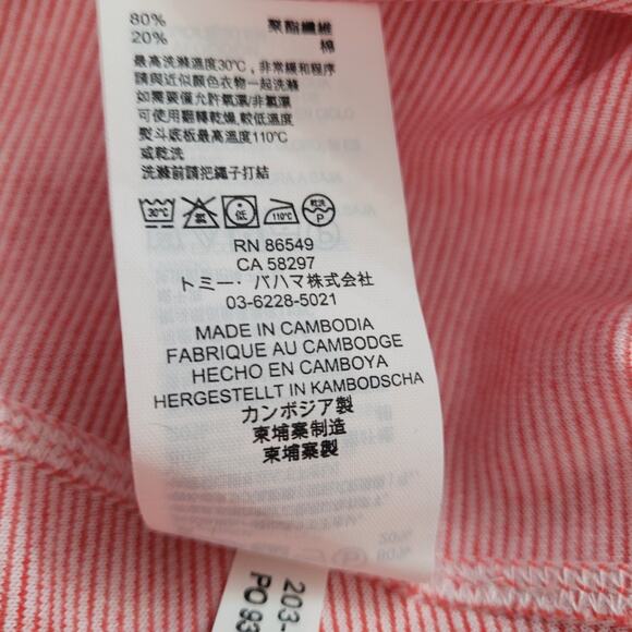 Tommy Bahama Large Coral Half-Zip Athleisure Chic Casual Weekend Wear Sweatshirt - Picture 8 of 9